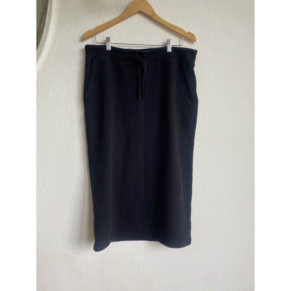 James Perse Black Maxi Skirt